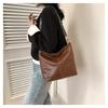 Spring new fashion portable shoulder crossbody large capacity bucket women's bag supports a lot of mixing