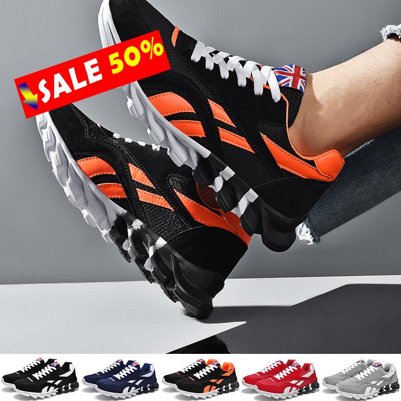 Size 48 Running Shoes Marathon Walking shoes Men Sports Breathable Lightweight Women's Comfortable Athletic Nonskid Sneakers