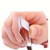 1PC 430 Stainless Steel Fishbone Tweezers Pliers Puller Removal Pliers Fishbone Extractor Kitchen Tool Kitchen Hair Removal Clip