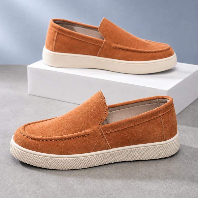 Summer Men's Casual Shoes Comfortable Platform Designer Loafers For Men Moccasins Breathable Slip-on Shoes Man Flat Office Shoes