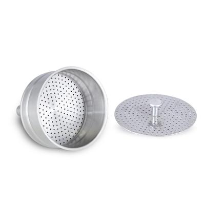 Easyworkz Stainless Steel Moka Pot Funnel Replacement Reducer Set for Espresso 6 Cups Makers,