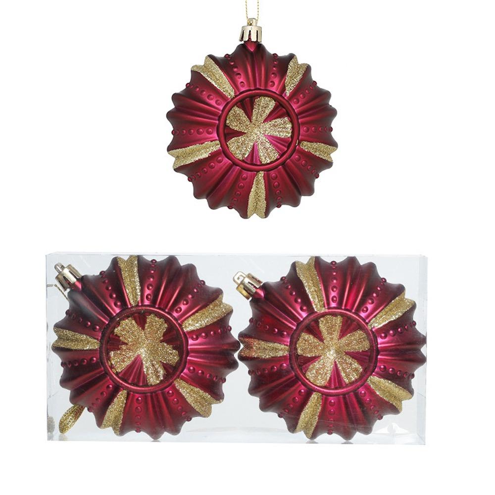 Shatterproof Christmas Cane Candy Ornaments Rose Red Merry Christmas Decor  Wedding Party