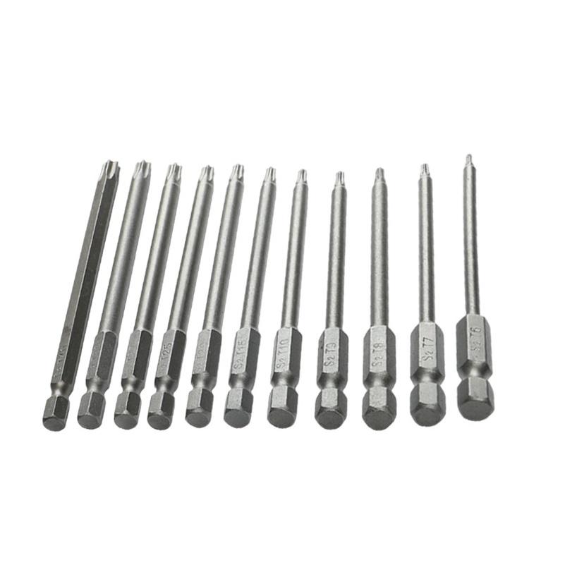 Repair 11pcs Screwdriver Head T6-T40 Replace Security Set
