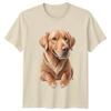 Dogs Animal Dog Pet Wear Puppy Natural Colour Unisex Adult T-Shirt Gift Tee