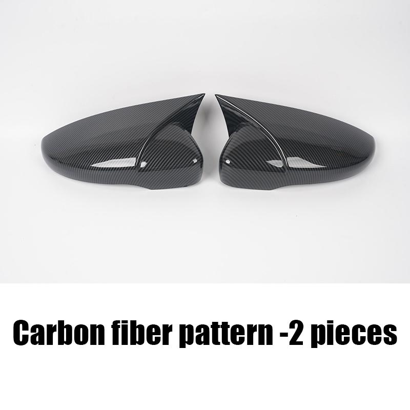 Car Upgrade For Volkswagen Beetle II A5 2011- Horn Style Rearview Mirror Cover Cap Exterior Accessories Trim