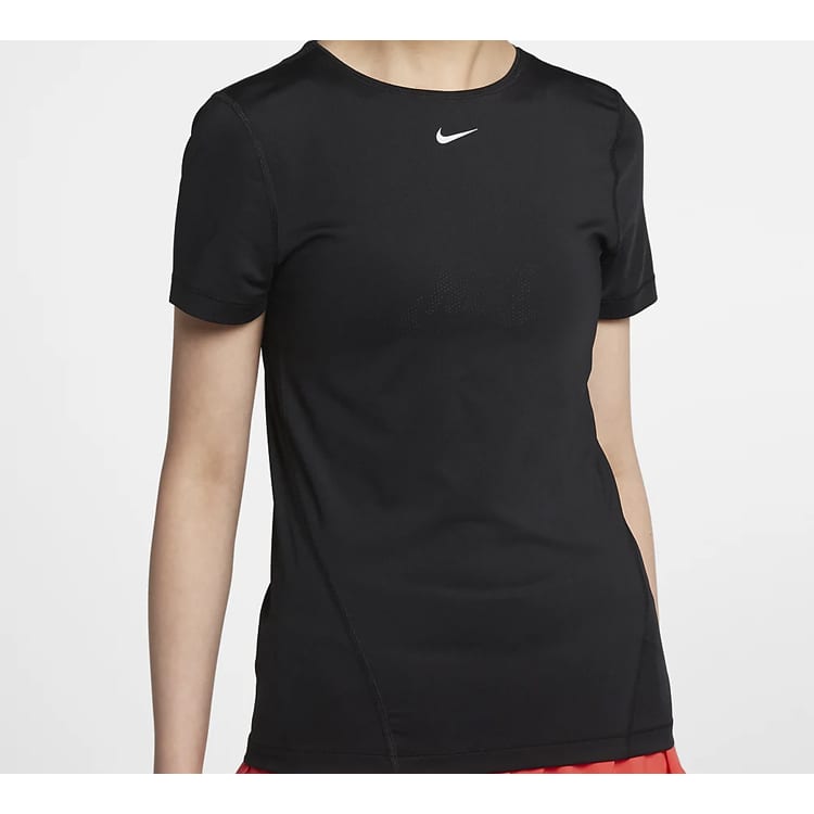 Nike T Shirts Women's Black Crew Neck Moderate Other AO9952-010