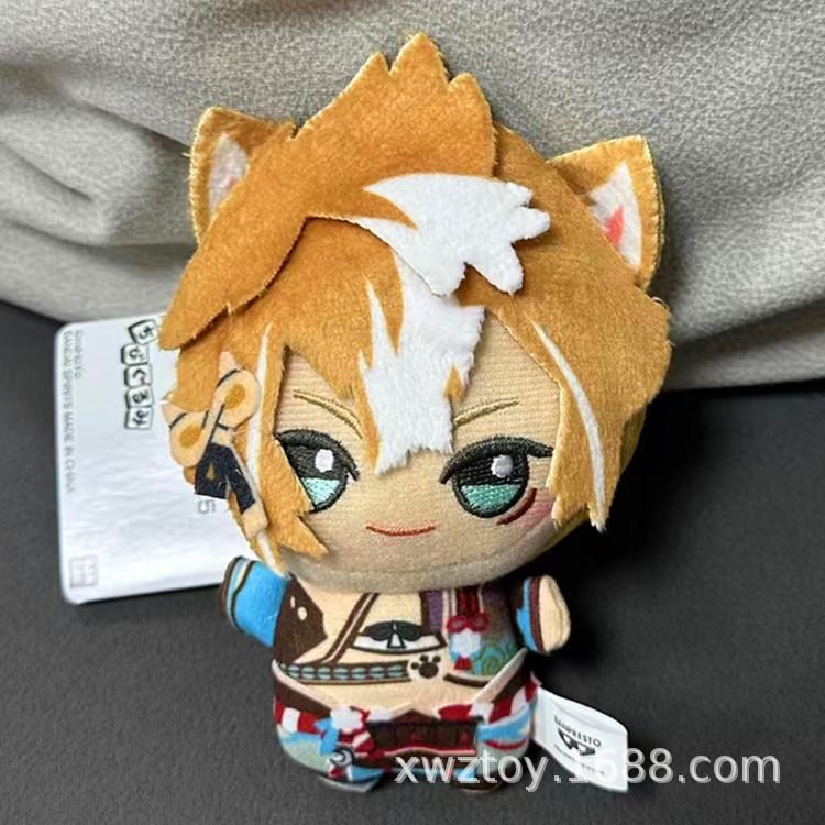 Authentic Anime Plush Characters new Genshin impact Tartaglia Zhongli Fischl Aether Diluc Plush Action Figure Model Toys