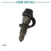 ACROPIX bleeder screw M7x1mm dark green 2 pieces