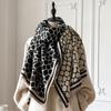 New Design Winter Cashmere Scarf Women Elegant Warm Pashmina Blanket Poncho Scarves Female Leopard Print Shawl Bufanda