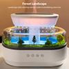 Bedroom Rain Humidifier   Includes a Cool Mist Essential Oil Diffuser, a White Noise Generator with 5 Natural Sounds, 7