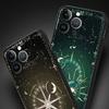 Constellation Phone Case For iPhone 17 16 15 Pro Max 11 12 13 14 7 8 Plus SE 2020 X XR XS Cover Soft Black