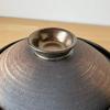 Japanese Tosai Gold-painted No. 6 Handmade Earthenware Pot