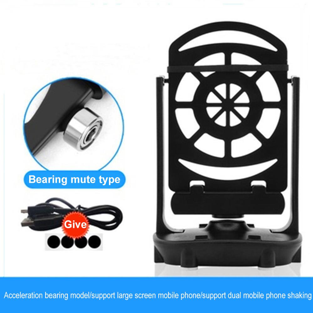 Femoro Mobile Phone Stand Shaker Automatic Brushing Step Artifact For Pokemon Go Walker Phone Holder for Pokemon чёрный