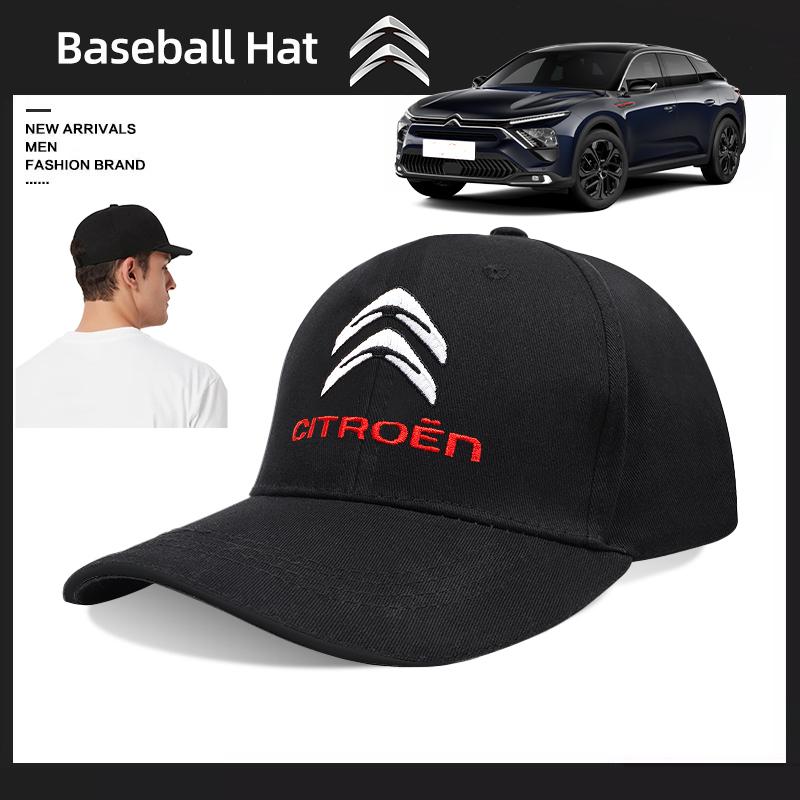 Citroen-wwwn-Citroen Embroidered Baseball Hat Car Outdoor Casual Cap For Citroen Celysee C6 C3 C5 C1 C2 C4 Aircross Picasso Cactus Berlingo anc123