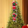 Santa Claus Climbing Ladder Pendant Merry Christmas Decoration For Home 2025 Navidad Cristmas Tree Ornament 2026 New Year Gift