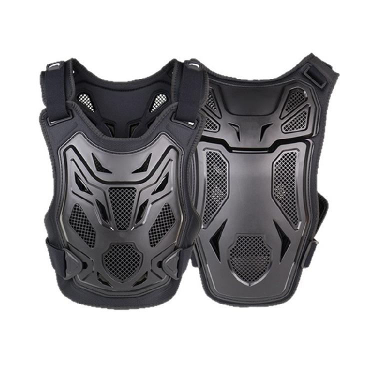 Breathable Motorcycle Armors Vest Impact Resistant Design Adjustable Straps Chest Armors For Customized Fit And Protection
