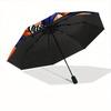Goku DragonBallZ Self-Folding Umbrella, 8-Bone Compact Travel Umbrella, Durable Plastic And Iron Frame, Suitable For Outdoor And Daily Neces