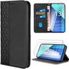 Case - E.F.Connection - for Xiaomi Redmi Note 13 4G - Black - Synthetic Leather - Magnetic Flip Case - with 2 Tempered Glasses