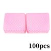 20-200pcs Lint-Free Nail Wipes Eyelash Glue Removal Pads Multifunctional Non-Woven Cleaning Pad Beauty Makeup Cleaning Tools