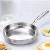 316 Stainless Steel Frying Pan Wok NonStick Pan Fried Steak Pot Uncoated Kitchen Cookware For Gas Stove and Induction Cooker Wok