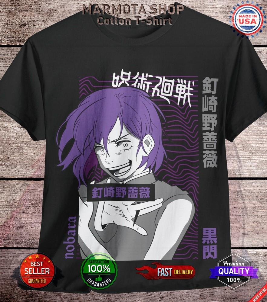 

Nobara Kugisaki Jujutsu Kaisen T-Shirt Gojo Satoru Anime Japanese Tee Shirt JJK 2XL