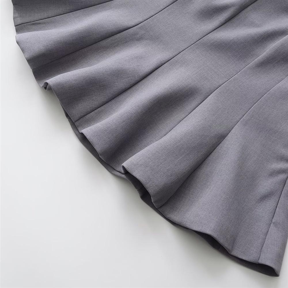 2025 Spring Women's Elegant Slim Strapless Top & Short Skirt Set