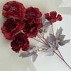 Flowers Silk Wedding 6 Branches Floral Arrangement Venue Home Decoration Gift