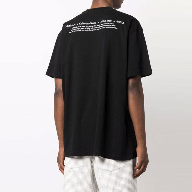 OFF WHITE FW21 T Shirt Men's Black OMAA038F21JER0051084
