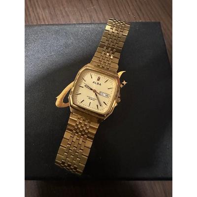 Used Watch ALBA Gold