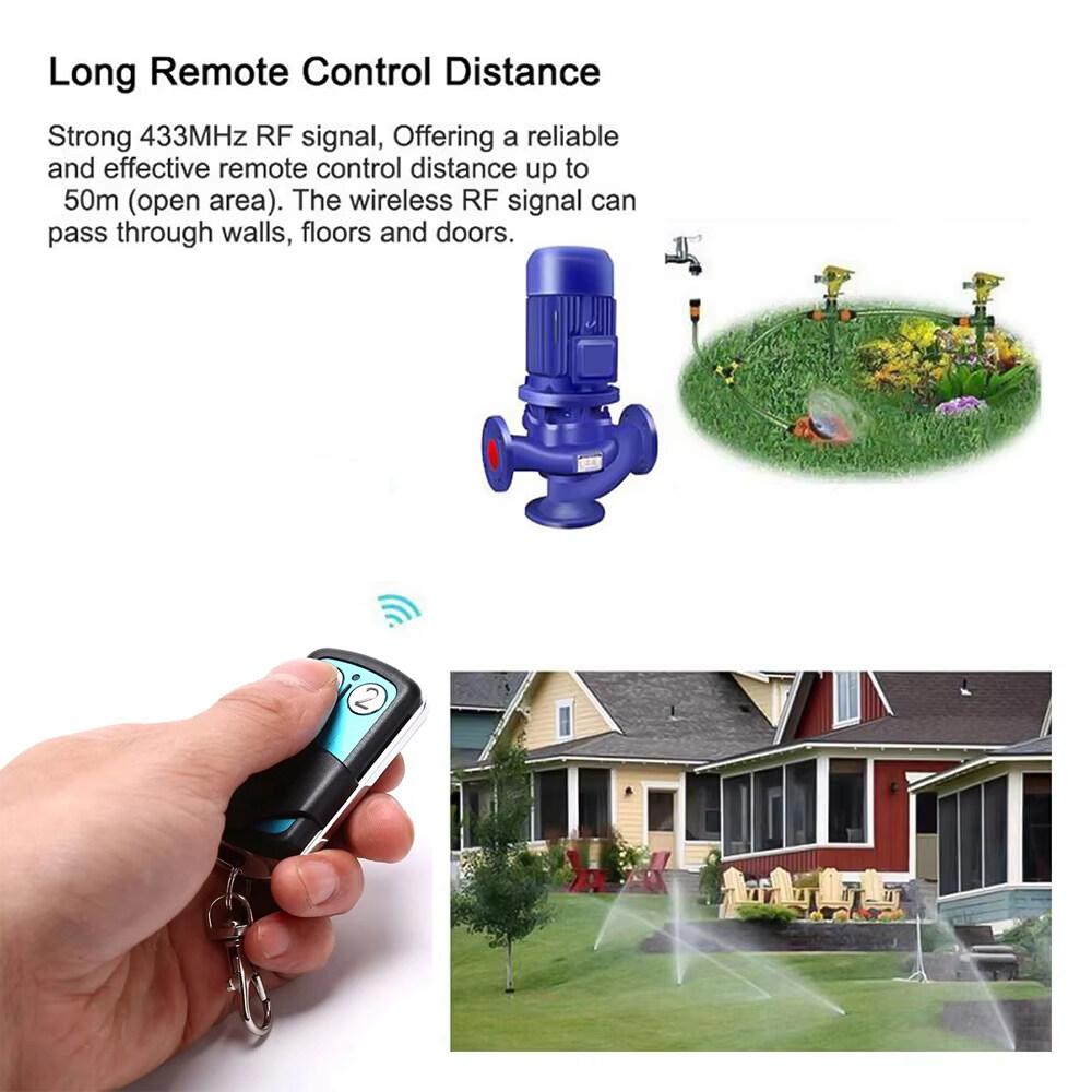 330mhz/433mhz Copy Remote Control Autogate Door Wireless Remote Control DIP Switch Code Auto Gate Controller