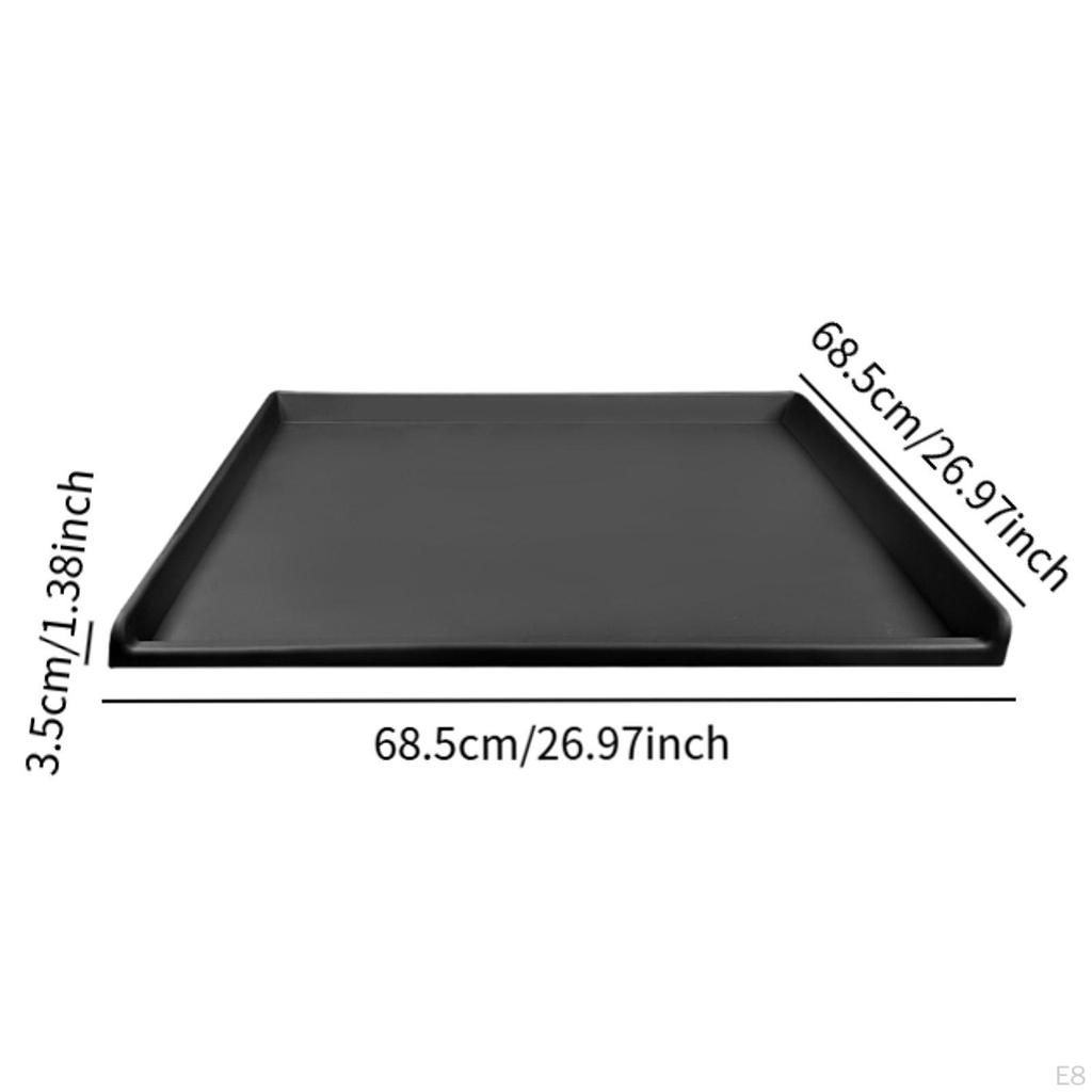 Dog Food Mat Water Dispenser Portable Floor Protection Silicone Feeding Bowl Puppy