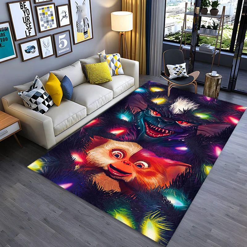 Gremlins Festive Chaos carpet Suitable for all seasons Living room and bedroom mats Dormitory decoration Bathroom mat Christmas gifts