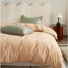 Cotton Long-staple Cotton Duvet Cover Single Autumn And Winter Thickened Bed Hat Cotton Cover Solid Color Bed Sheet