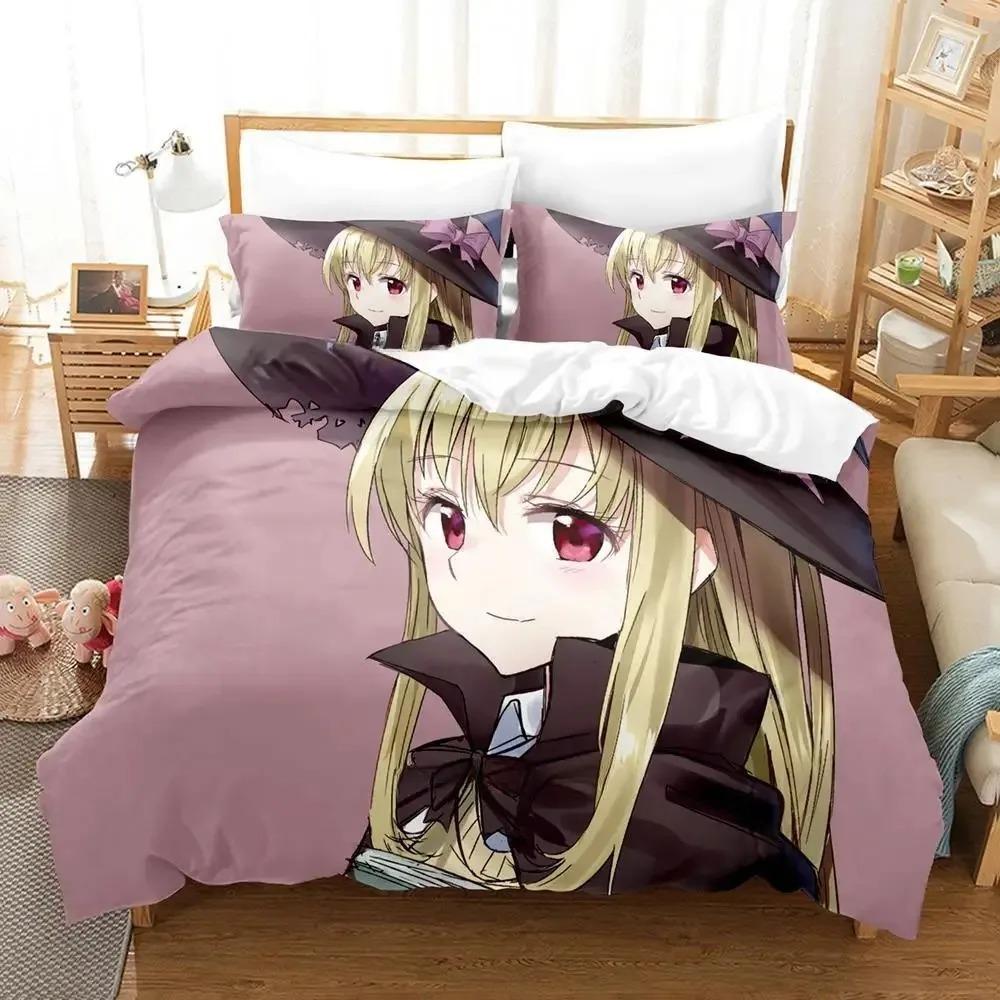 Yamada-kun And The Seven Witches Bedding Set Cartoon Anime Adult Kid Bedroom Duvet Cover Sets 3D Kawaii Girls