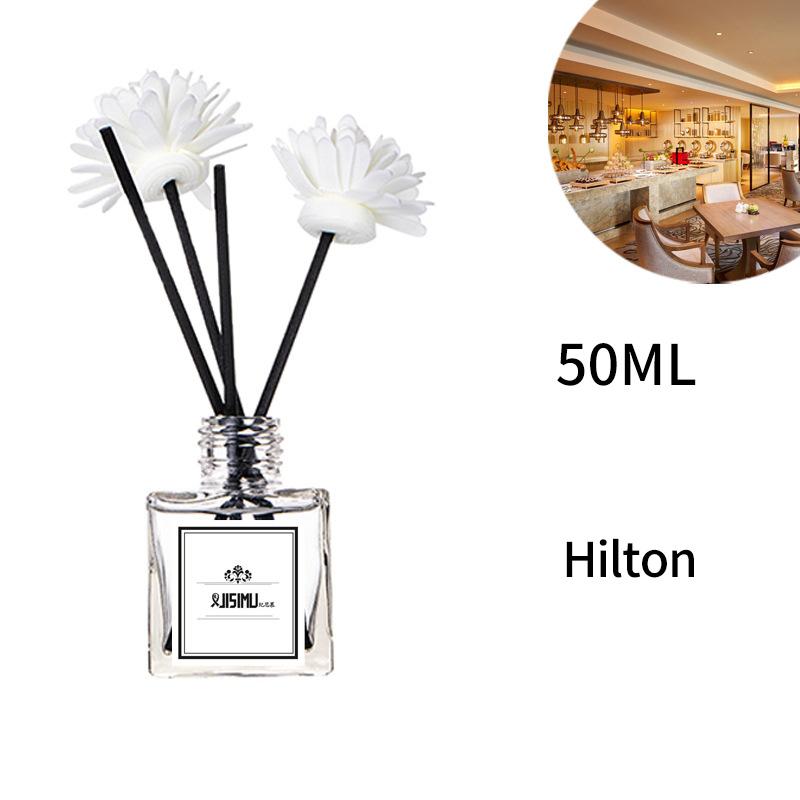 50ml Air Freshener Aromatherapy Perfume Flameless Flower Fragrance Home Office Aroma Diffuser Desktop Decorative Ornament