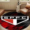 1PC Rug Pau-lo Fc Emblem Round Mat Home Decor, Chair Rug For livingroom,Bedroom, Doormat Home Decor Birthday Gift Christmas Gifts