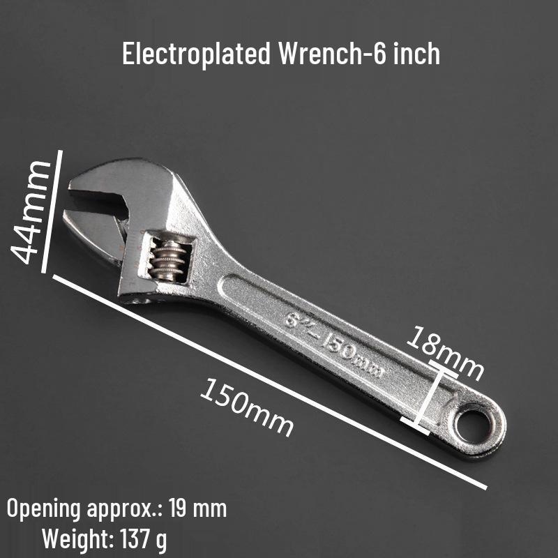 Multifunctional Insulated Mini Adjustable Jaw Wrench Set with Short Handle - Free Shipping