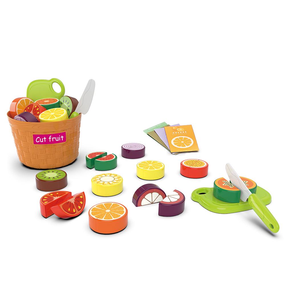 Fun Kitchen Kids' Educational Vegetable Cutting Toy Set
