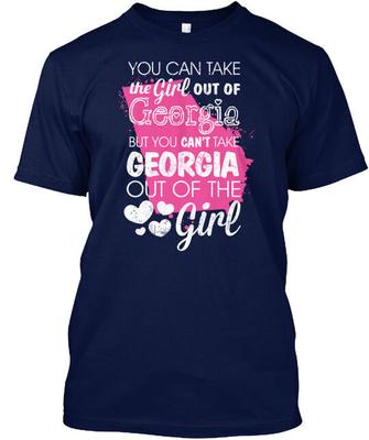 T-shirt Georgia Girl Forever Fabriqué aux États-Unis Taille S à 5XL