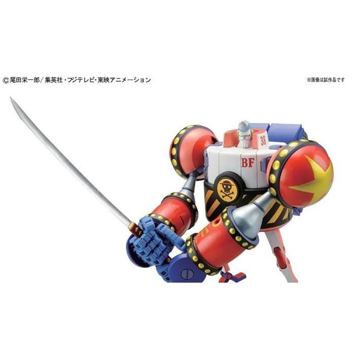 Modèle réduit - One Piece - Mecha Collection - Iron Pirates Bf-38 - Général Franky - Sans colle