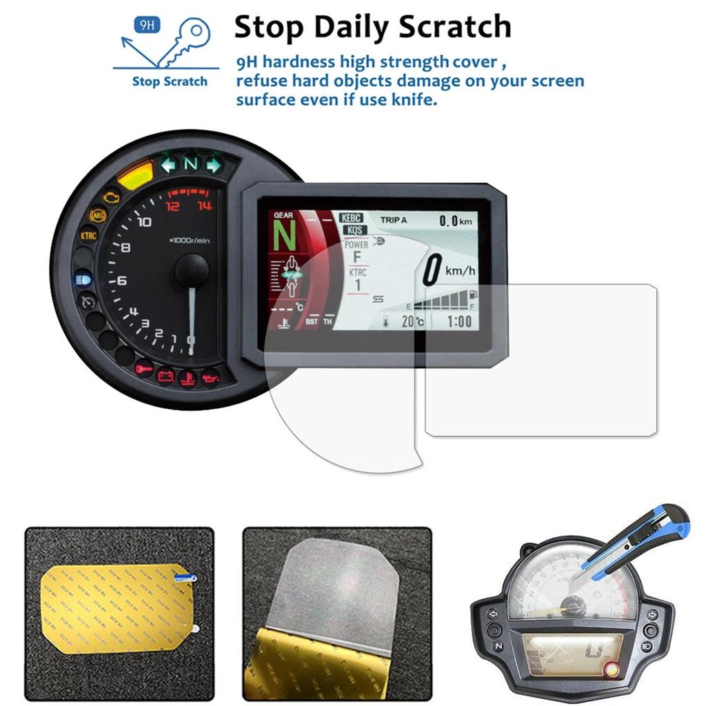 Speedometer Cluster Protective Film Kawasaki Velsis H2/1000SE SX SE 2018-2021 Accessories Motorcycle Cluster Scratch