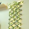 2Meters 20LED Ivy Bulbs String Lights Artificial Green Leaf Battery Powered Christmas Tree Garland Lights for Weeding Home Decor