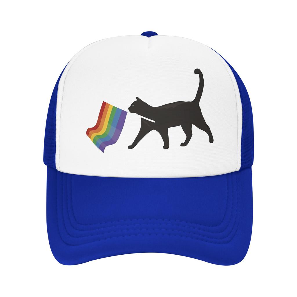 LGBT Driver LGBT Pride Trucker Caps Adult Sport  Mesh Baseball Cap Summer Breathable Fishing Hat