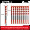 All-in-One 6mm Alloy Triangle Drill Bit for Tile, Concrete, Glass, and Cement