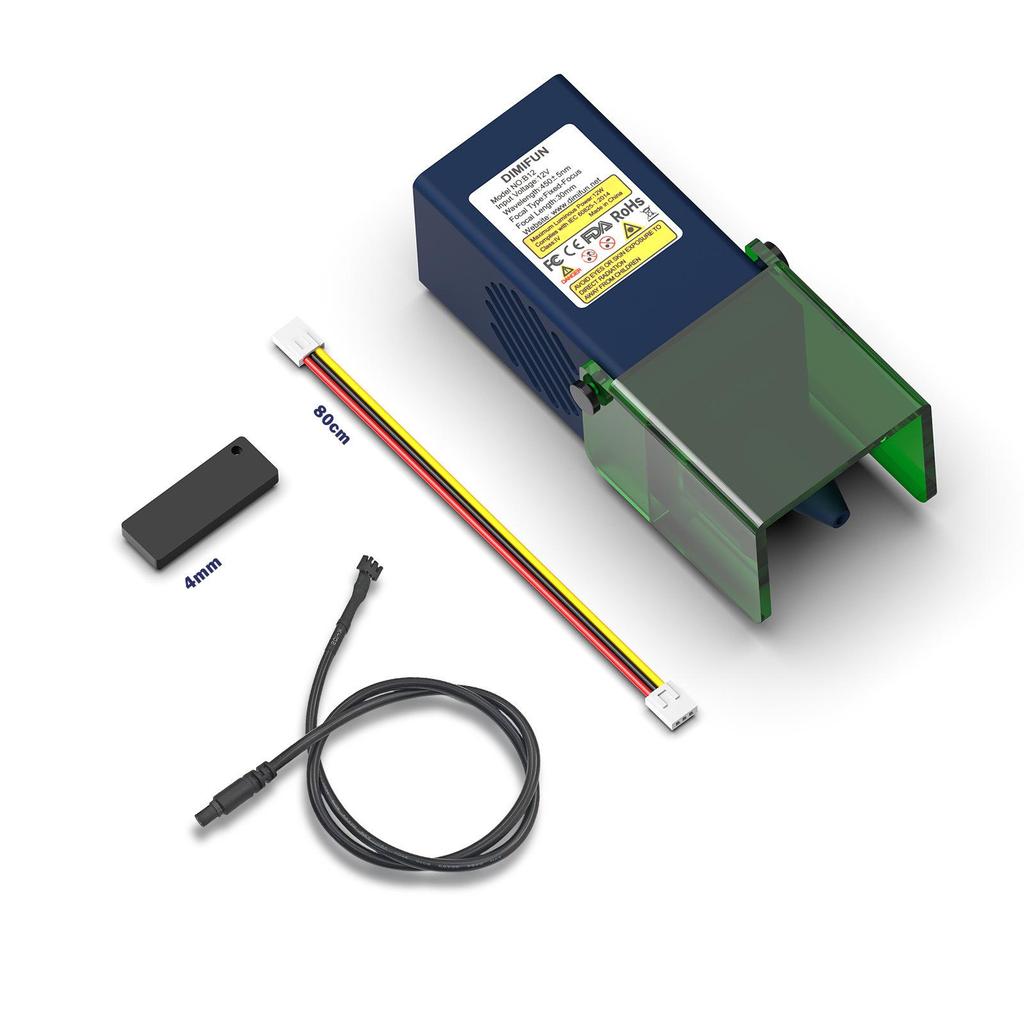 Laser Engraving & Cutting Machine with Laser Head Module for DIY Marking & Printing