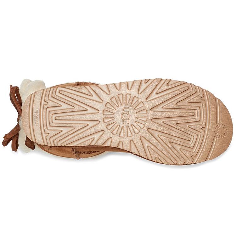 New UGG Classic Double Bow Short Women's 1127131-CHE