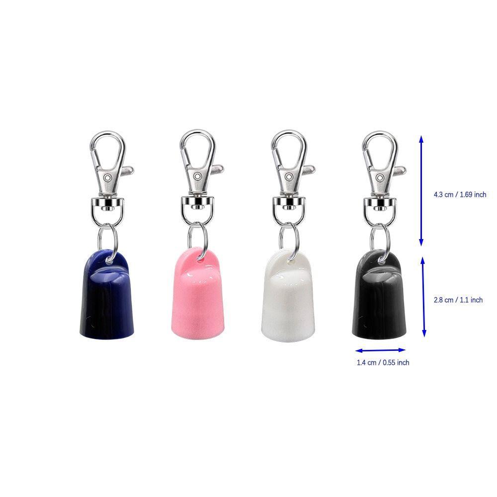 Lightweight Lip Balm Holder Universal Lip Balm Caps Portable Keychain Holder for Aquaphor Lip Care