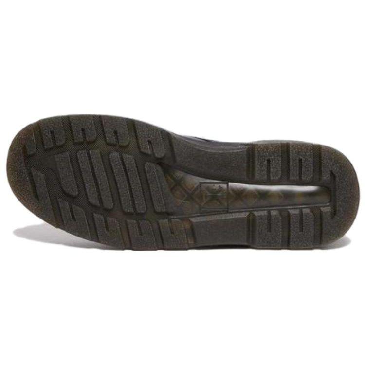 Dr. Martens Round Toe Lace-Up Short Boots Unisex boots Black 31222001