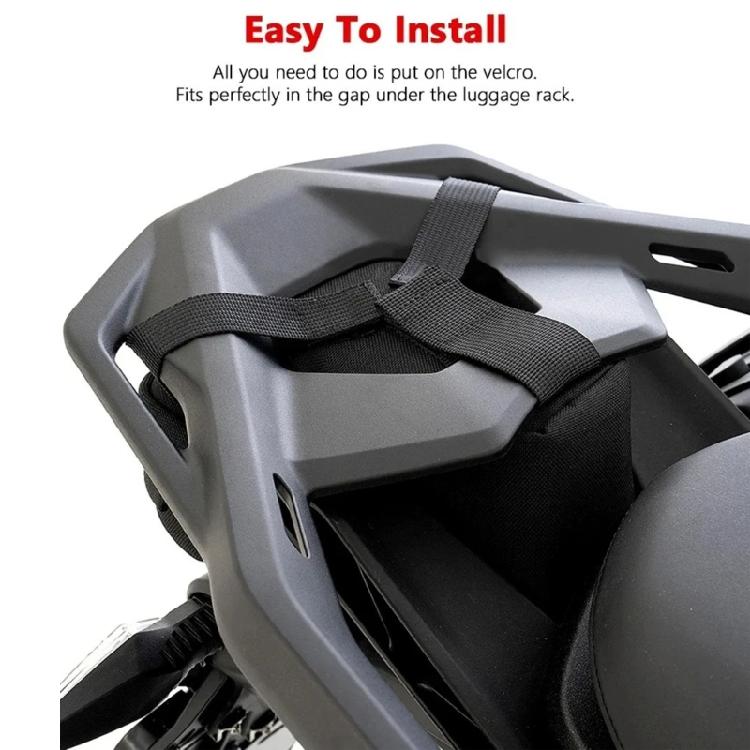 Nylon Rear Seats Bag Commuters Motorcycle Bag Multifunction  Motorcycle Storage for R1300GS Long Rides & Everyday Motorcycle