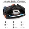 Multifunktionale Taille Tasche Männer Gürtel Tasche Große Kapazität Reise Umhängetasche Wasserdicht Einstellbar Sport Laufen Radfahren Gürtel Tasche